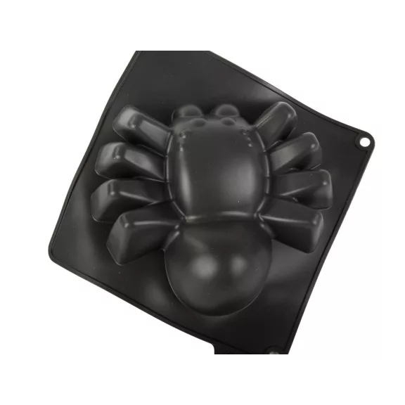 Halloween pók sütőforma, nagy szilikon tortaforma, tapadásmentes, rugalmas, ijesztő sütemény, zselé forma, könnyen tisztítható