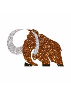 KiviArt mamut csillámtetoválás sablon 5x5 cm – öntapadós festősablon