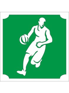 KiviArt 5x5 cm-es Csillámtetoválás sablon -  Kosaras minta.