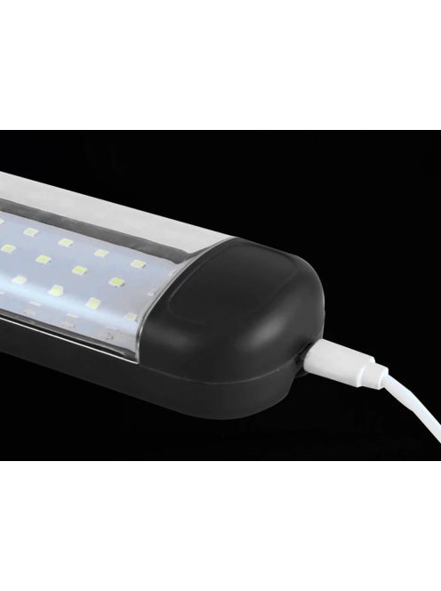 Szerelő, műhely lámpa 48 LED-es, USB-s, akasztós, mágneses, újratölthető