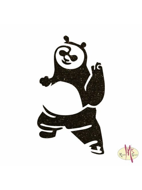 5x5 cm-es Csillám tetoválás sablon - Kung-fu Panda 302