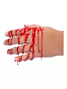 Superstar sűrű, alvadó művér (Hell Red Thick Clotting) speciális effekt sminkhez, realisztikus sebek, vágások és Halloween smink készítéséhez