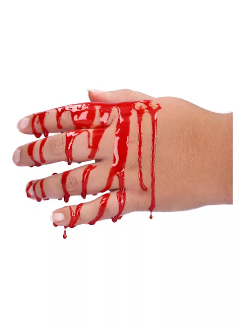 Superstar sűrű, alvadó művér (Hell Red Thick Clotting) speciális effekt sminkhez, realisztikus sebek, vágások és Halloween smink készítéséhez