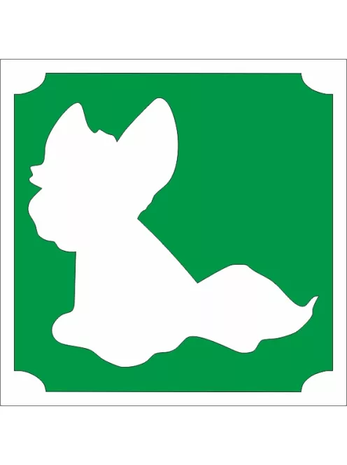 5x5 cm-es Csillám tetoválás sablon - Vuk 306