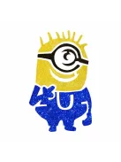 5x5 cm-es Csillám tetoválás sablon - Mignon 308