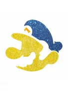 5x5 cm-es Csillám tetoválás sablon - Super Mario 311
