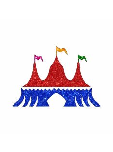 5x5 cm-es Csillámtetoválás sablon - Hős hatos 314