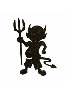   KiviArt 5x5 cm-es Csillámtetoválás sablon -  Kis ördög 316