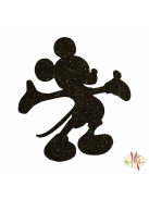 5x5 cm-es Csillám tetoválás sablon - Mickey egér 322