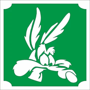 5x5 cm-es Csillámtetoválás sablon -  329