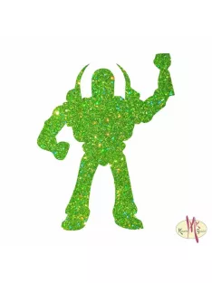  5x5 cm-es Csillámtetoválás sablon - Toy Story, Buzz Lightyear 330
