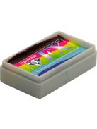 Diamond FX Bright Rainbow csíkos arcfesték 28g, professzionális "one stroke" festék, klasszikus szivárvány színek, fesztivál és szivárvány festés, bőrbarát, vízbázisú