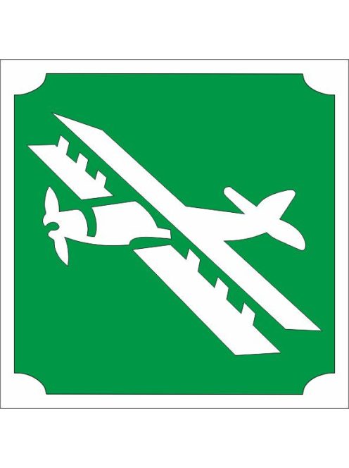 KiviArt 5x5 cm-es Csillám tetoválás sablon - Repülőgép minta.