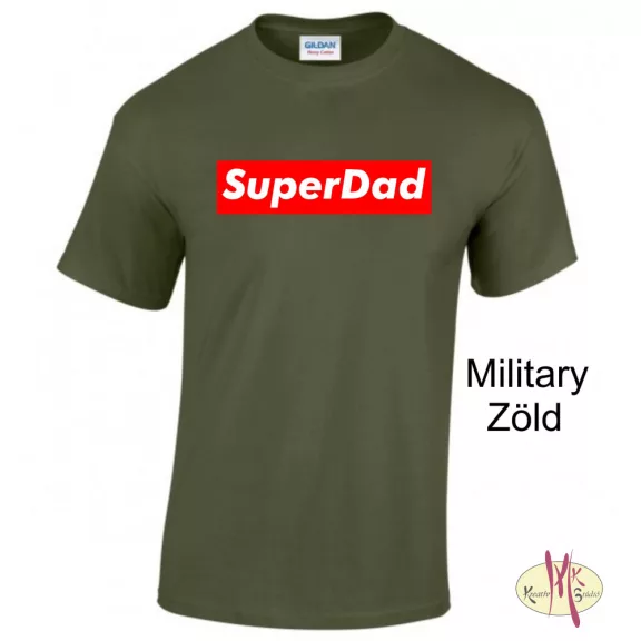 Kereknyakú-Póló-SuperDad