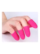 5 db szilikon klip a gél, akril és hibrid körömlakk otthoni eltávolításához.