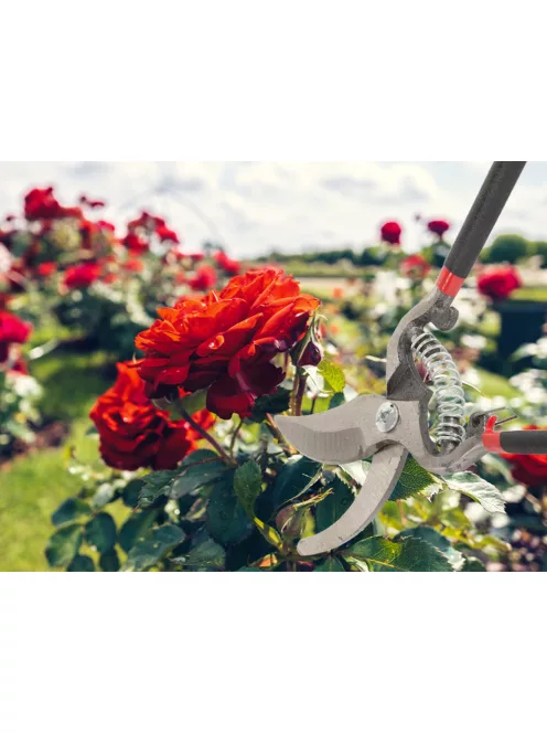 kovácsolt acél metszőolló biztonsági zárral kerti használatra