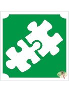 5x5 cm-es Csillámtetoválás sablon - Puzzle 394