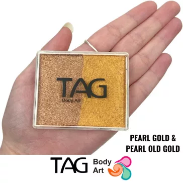 TAG csíkos arcfesték PEARL GOLD & PEARL OLD GOLD 50gr