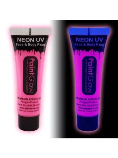 Paintglow Uv - Neon arc és testfesték D pink 10ml