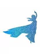 5x5 cm-es csillámtetoválás sablon - Elza 417