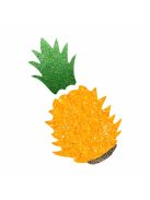 5x5 cm-es Csillámtetoválás sablon - ananász 418