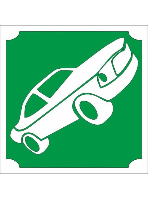 KiviArt 5x5 cm-es Csillám tetoválás sablon - Autó minta