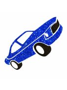 KiviArt 5x5 cm-es Csillám tetoválás sablon - Autó minta