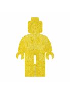 5x5 cm-es Csillám tetoválás sablon - Lego ember 457