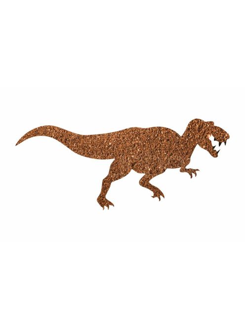 Glitter tattoo Stencil 8x5 cm - T. Rex