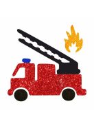 KiviArt Csillámtetoválás-sablon-5x5-cm-es-Tűzoltó minta.