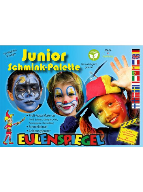 Eulenspiegel Junior 6 színű arcfesték paletta - "Junior Schmink Palette"