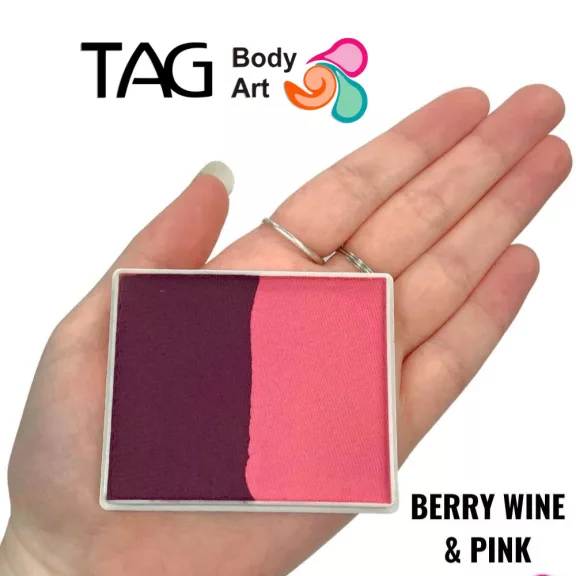 TAG csíkos arcfesték BERRY WINE & PINK 50gr