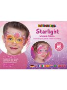 Eulenspiegel Junior 6 színű arcfesték paletta - "Starlight  palette"