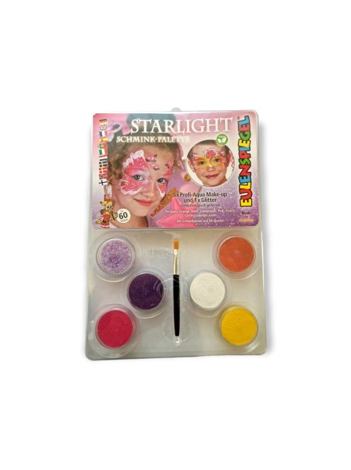 Eulenspiegel 6 színű arcfesték paletta - "Starlight  palette"