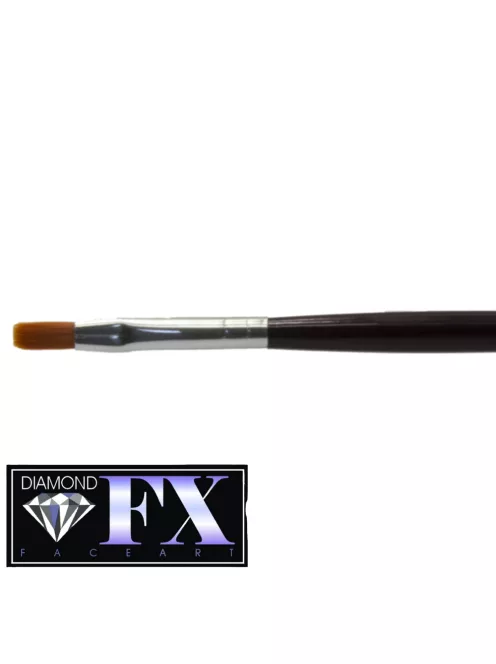 Diamond FX Lapos egyenes arcfestő ecset D1-4-es