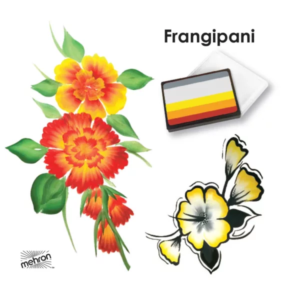 MEHRON PARADISE PRISMA csíkos arcfesték - Frangipani 50g