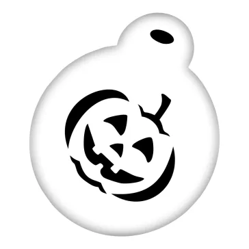 Arc és testfestő sablon - Halloween 3 minta