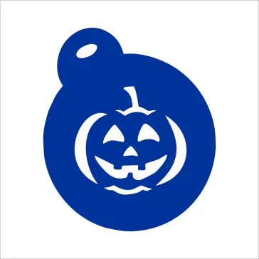 Arc és testfestő sablon - Halloween 3 minta