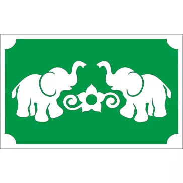 Csillámtetoválás sablon 8x5 cm - Elefántok 138
