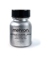 Mehron Metallic Powder - Silver 14gr