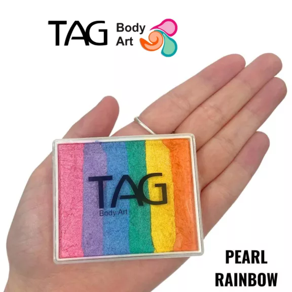 TAG csíkos arcfesték PEARL RAINBOW 50gr