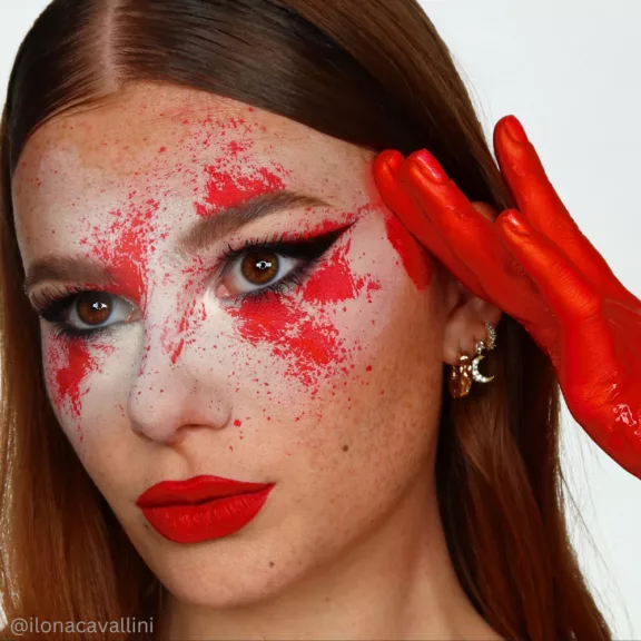 Mehron Folyékony Piros - Liquid Red (30 ml)