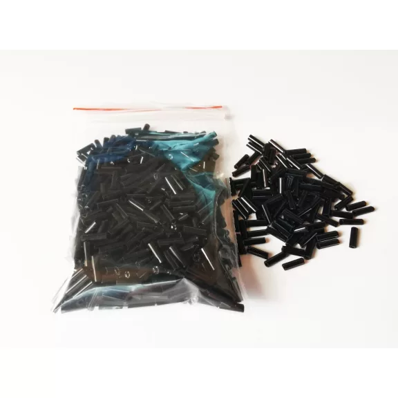 Szalmagyöngy - több színben 6 mm 25 g/csomag