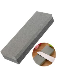 Kétoldalas élezőkő késekhez és kaszákhoz, sötét (durva) és világos (finom) felülettel