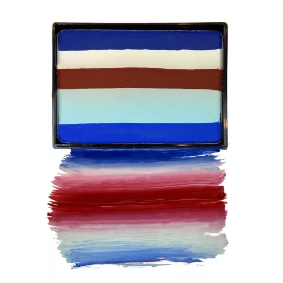 MEHRON PARADISE PRISMA csíkos arcfesték - Patriot 50g