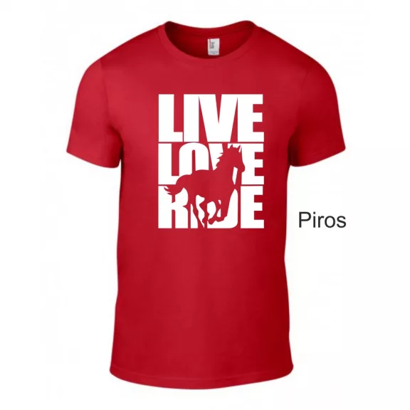Póló - Live Love Ride