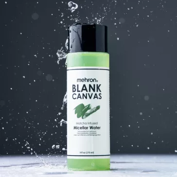 Mehron Blank Canvas Micellar Water – Micellás sminklemosó víz, arcfesték és FX smink eltávolítására