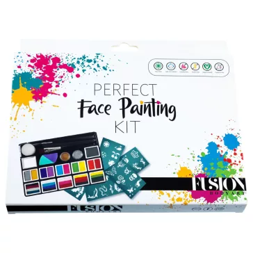   Fusion Body Art | Perfect arcfestés készlet - Face Painting Kit