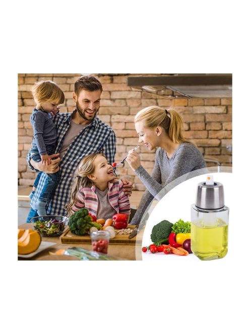 Olaj, olívaolaj ecet spray adagoló