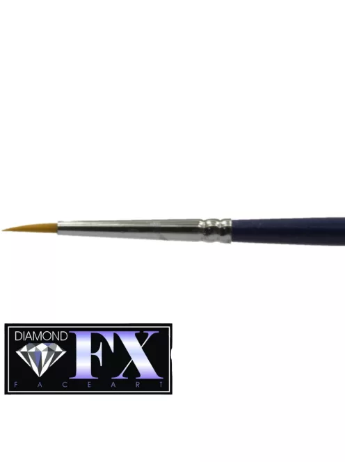 Diamond Fx Hegyes kontúrozó arcfestő ecset 0-ás